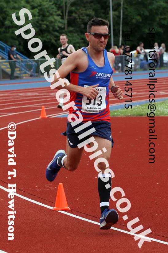 North Eastern 10000 metres, 2021 North Eastern Champs., Shildon. Photo: David T. Hewitson/Sports for All Pics